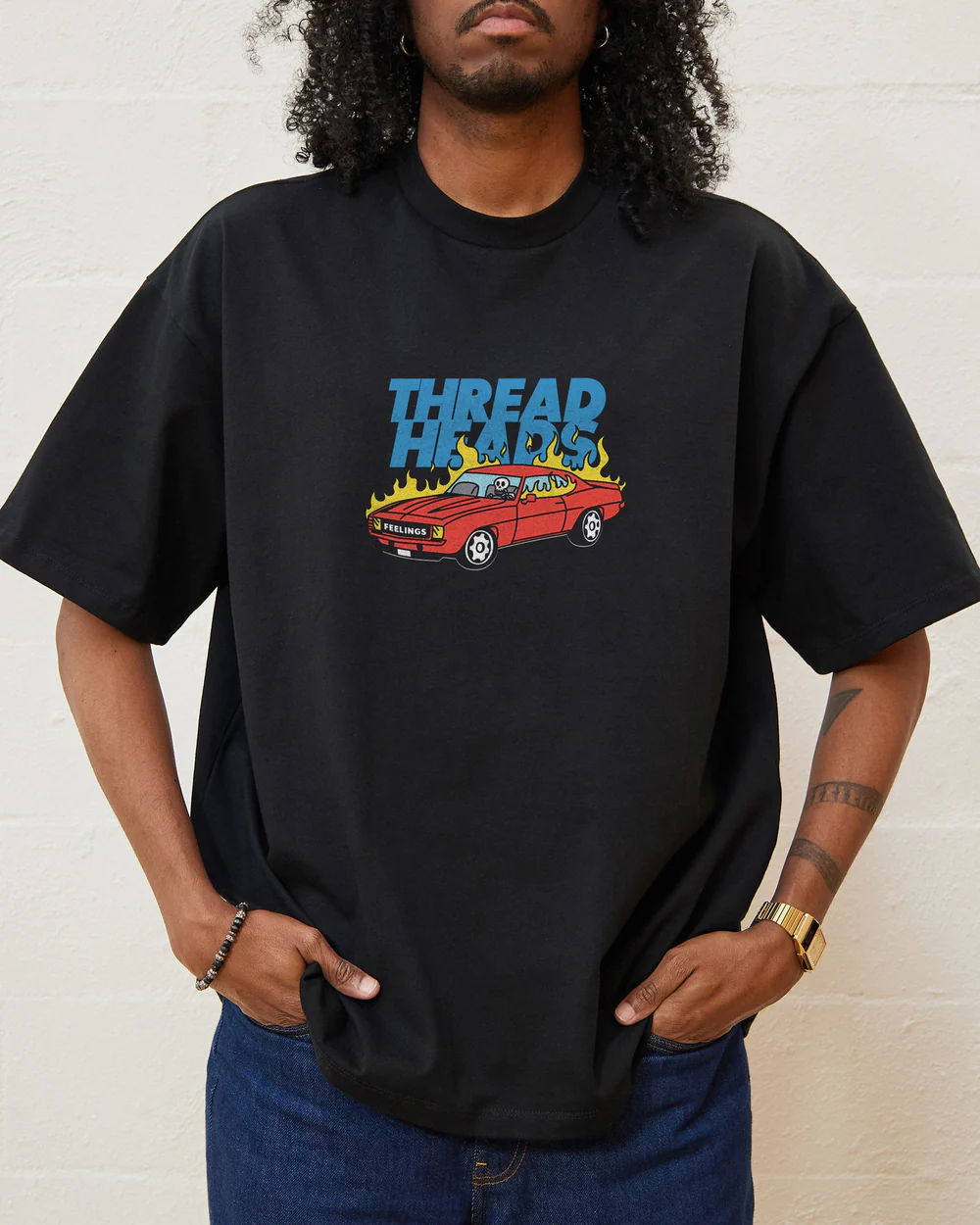 Burning My Feelings Oversized T-Shirt