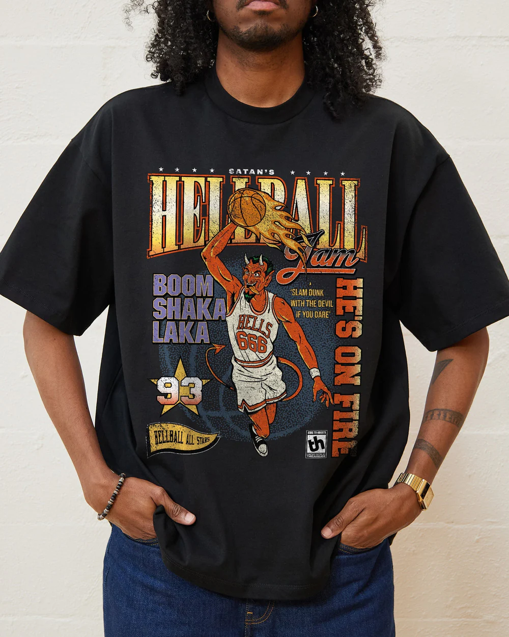 HELLBALL Jam Oversized T-Shirt