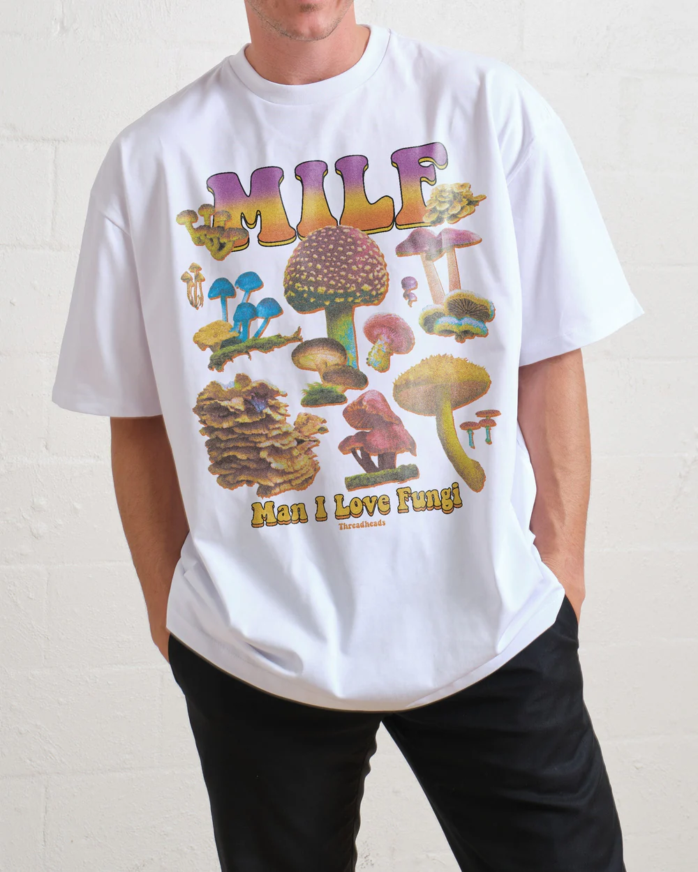 MILF Fungi Oversized T-Shirt