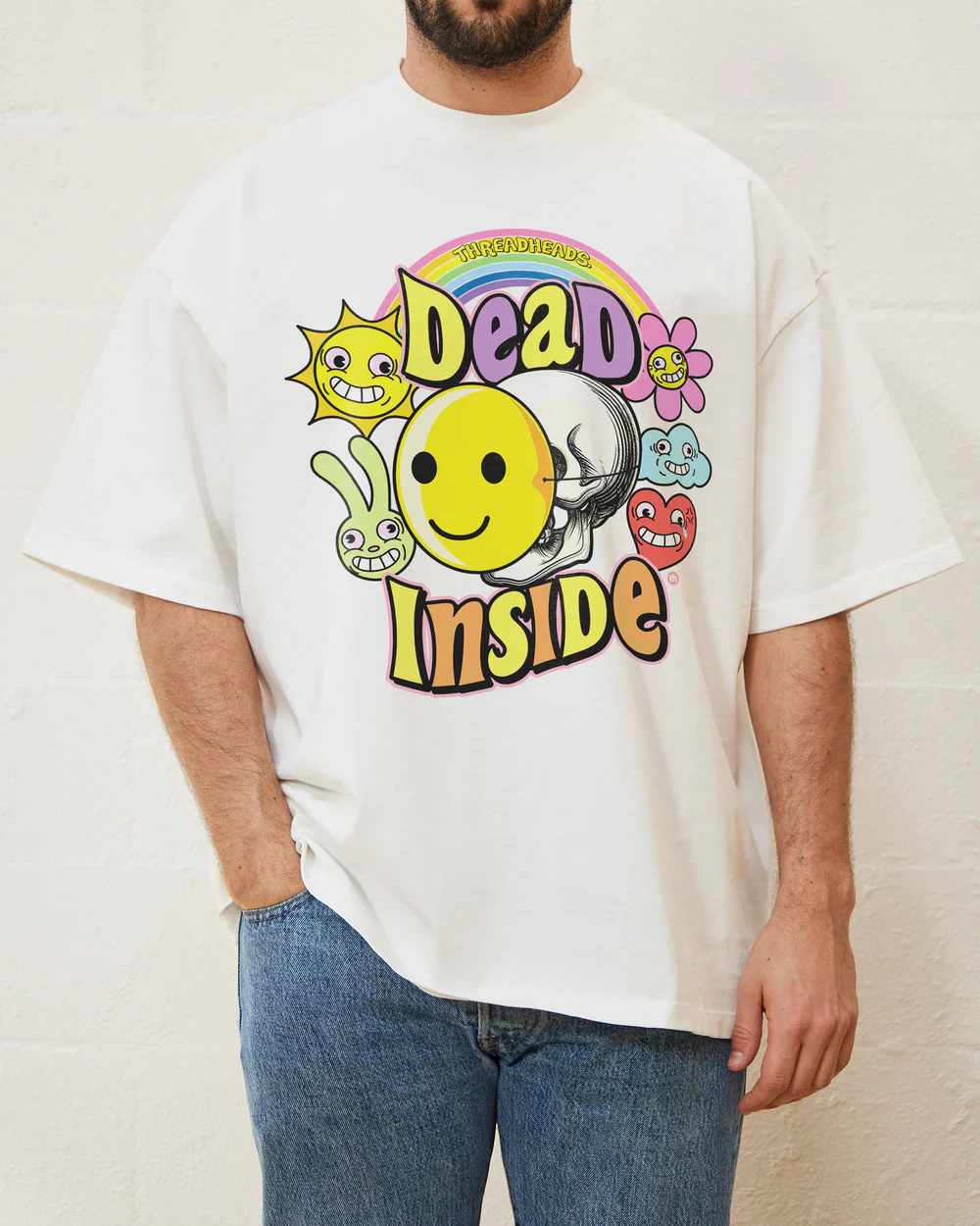 Dead Inside Oversized T-S